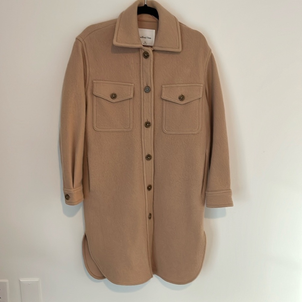 Aritzia Wilfred Free Ganna Long Jacket XXS